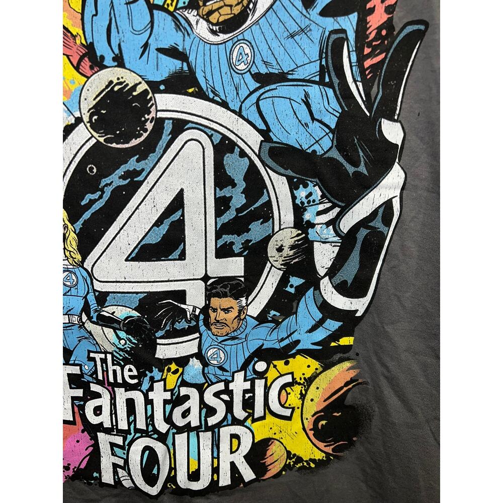 The Fantastic 4 Shirt First Steps Marvel Studios Gray Graphic Tee 3xl View 4